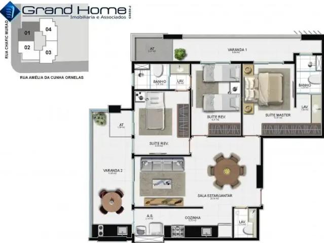 Apartamento para Venda em Vitória/ES Bento Ferreira 3 Quartos