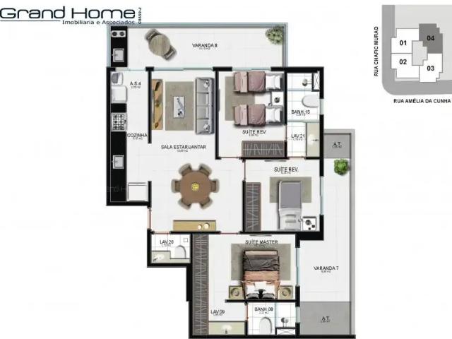 Apartamento para Venda em Vitória/ES Bento Ferreira 3 Quartos