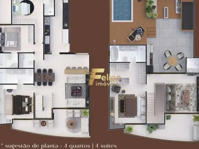 Apartamento para Venda em Vitória/ES Jardim Camburi 4 Quartos
