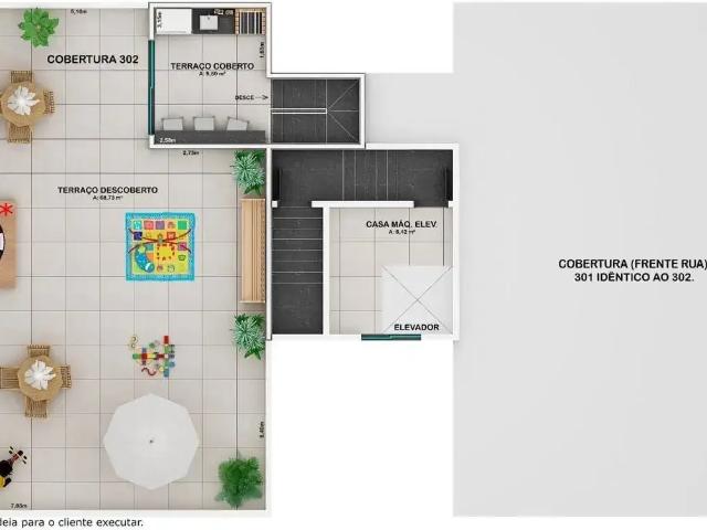 Apartamento para Venda em Volta Redonda/RJ Jardim Belvedere 2 Quartos