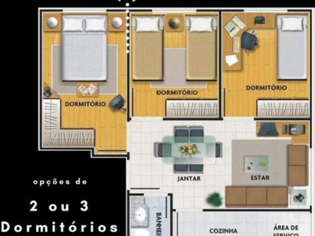 Apartamento para Venda por R$230.000,00 com 40m², 2 dormitórios, 1 vaga e 1 banheiro Vila curuça