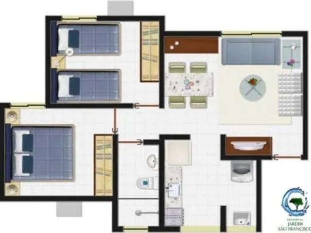 Apartamento para venda, 51 m² por R$ 100.000,00 Centro São Lourenço da Mata/PE