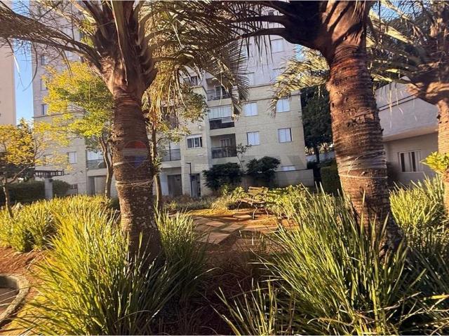 Apartamento parque São domingos dois dormitórios com varanda e garagem