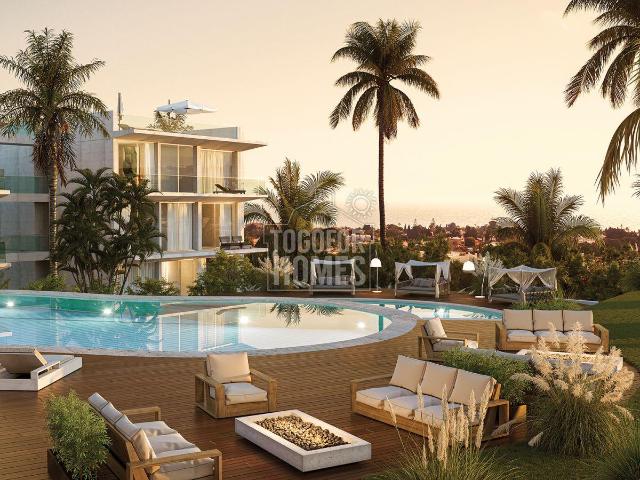 Apartamento penthouse com terraços, piscina e vista mar, Car. 216m² Lagoa e Carvoeiro