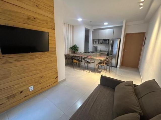 APARTAMENTO PRAIA GRANDE com 2 dormitórios sendo 1 suíte,1 vaga de garagem, varanda gourmet com chur