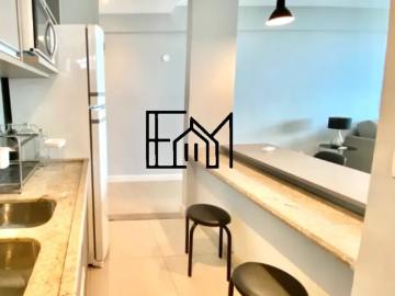 Apartamento quarto e sala para aluguel no Cloc Marina Residence 1/4 60m2 Mobiliado Salvador