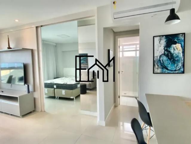 Apartamento quarto e sala para aluguel no Cloc Marina Residence 1/4 60m2 Mobiliado Salvador