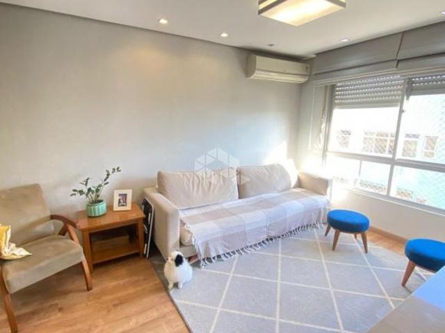 Apartamento Reformado com 2 Dormitórios, Escritório e Vaga Escriturada 80m² Privativos