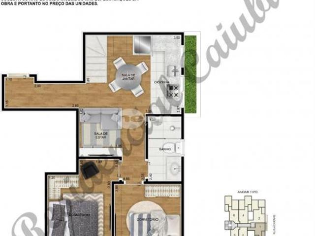 APARTAMENTO SANTO ANDRÉ JARDIM STELLA