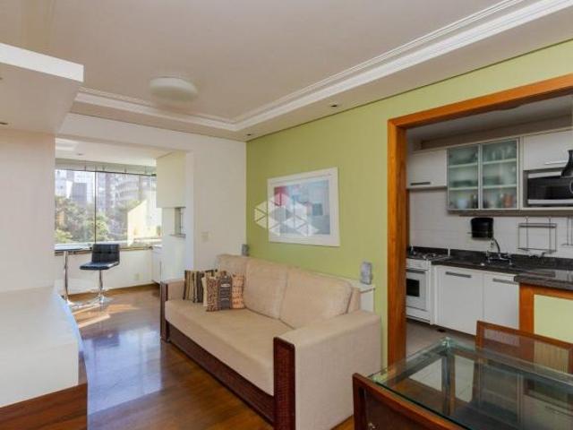 Apartamento semi mobiliado com 1 suíte na Bela Vista