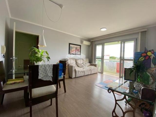 Apartamento semimobiliado de dois dormitórios no Bairro Ana Nery!
