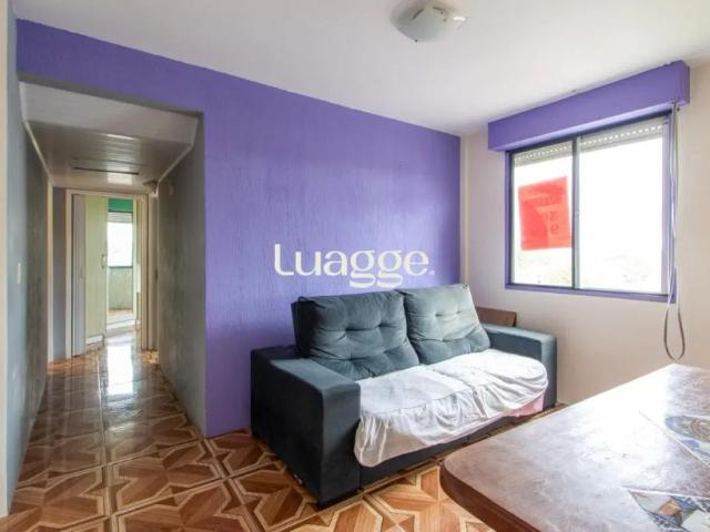Apartamento semimobiliado para alugar no bairro camaqua 02 quartos