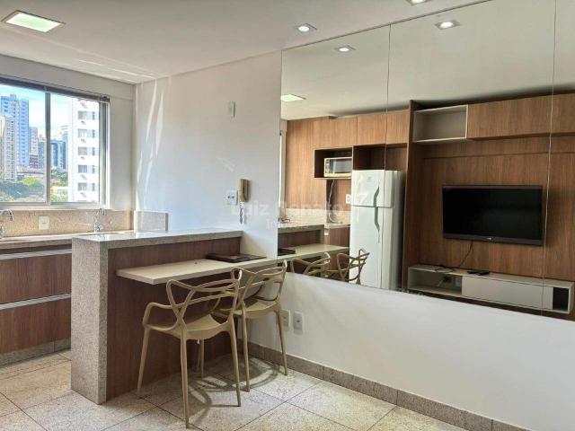 Apartamento semimobiliado para locação, 1 quarto, 40m² na Savassi