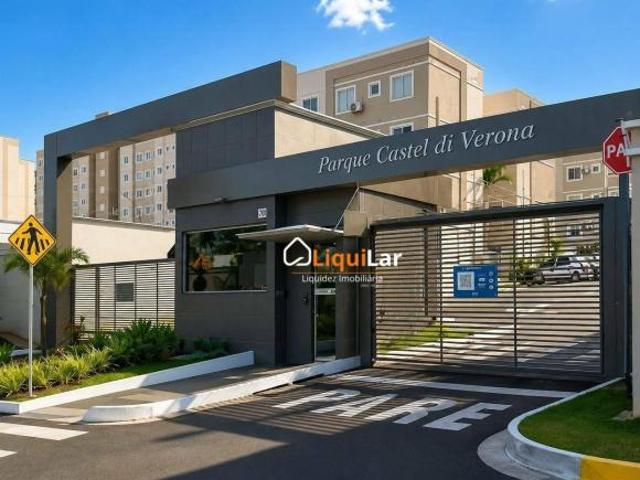 Apartamento Seminovo à Venda no Parque Castel Di Verona com 2 Quartos, Planejados e Lazer Completo