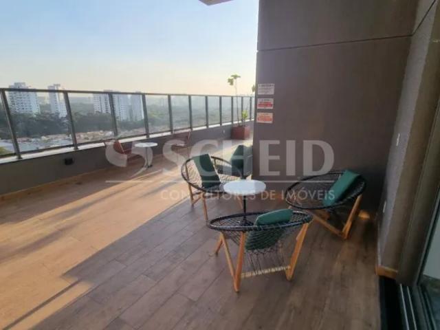 Apartamento sendo 1 quarto para locação com terraço, mobiliado, Chácara Santo Antonio