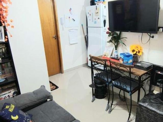 Apartamento, studio, 1 dormitórios, 1wc, 27m2, sala, cozinha em rua tranquila na Vila Mazzei