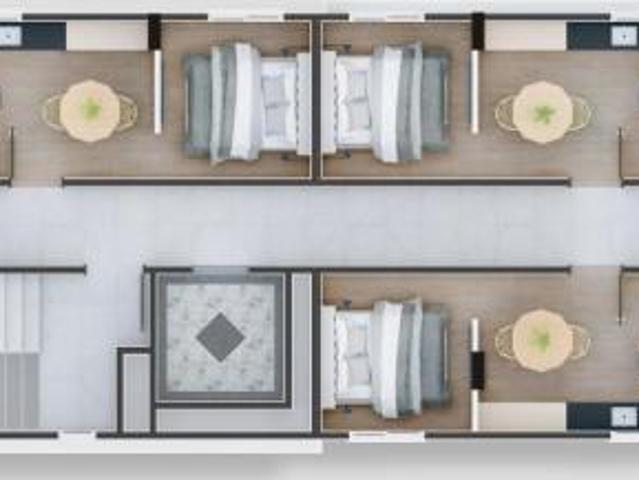 Apartamento Studio 1 quarto Line Studio Água Verde Curitiba com vaga de garagem!