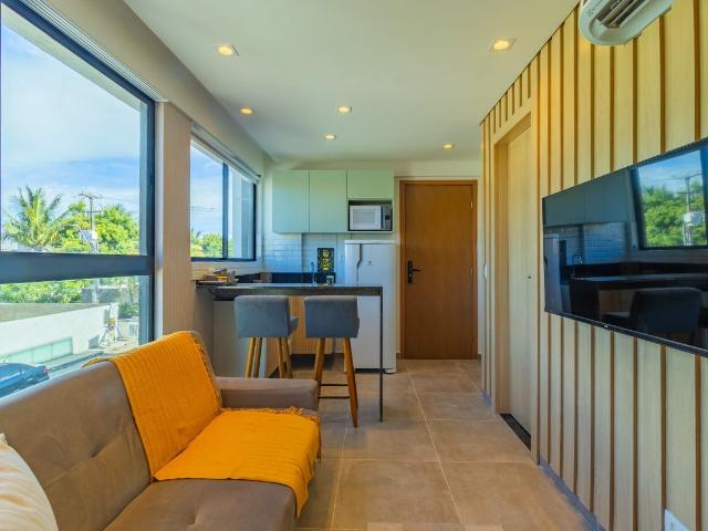 Apartamento Studio Decorado para Alugar, Marina do Cupe, Porto de Galinhas, Ipojuca, PE