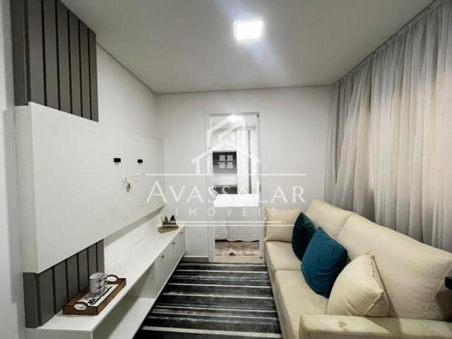 Apartamento studio mobiliado com vaga de garagem Portão | Curitiba PR