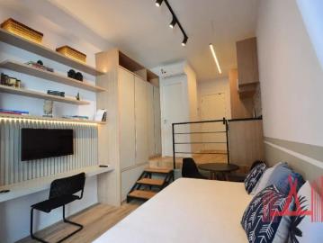 Apartamento Studio MOBILIADO para Locação com 1 dormitório, com 25 m² Perdizes