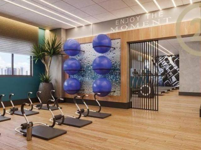 Apartamento Studio novo com 1 dormitório à venda, 30 m² por R$ 529.000 Brooklin Paulista São Pau