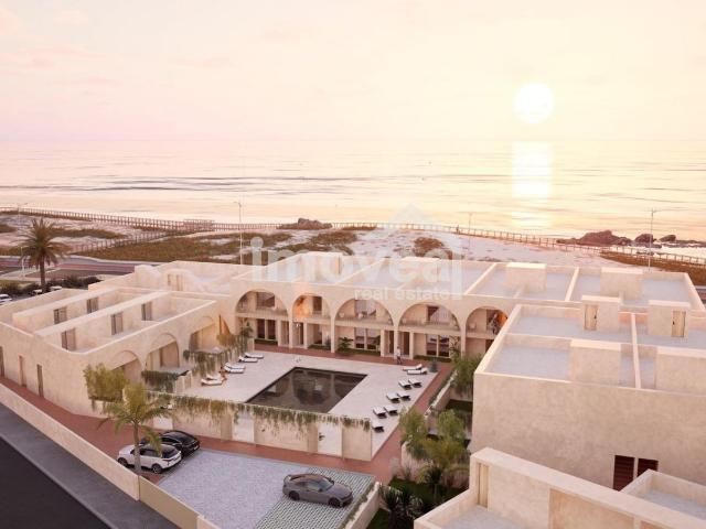 Apartamentos 1 em Valadares, 1ª linha de mar