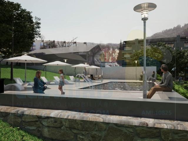 Apartamentos com espaço de Piscina, parque infantil e zona de lazer