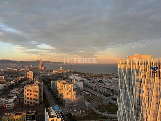 Apartamentos cerca del mar en la calle Diagonal de Barcelona