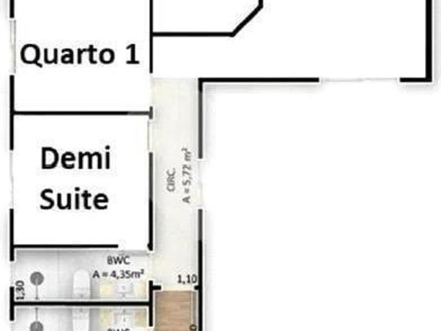 Apartamentos a venda com 3 quartos sendo 1 suíte