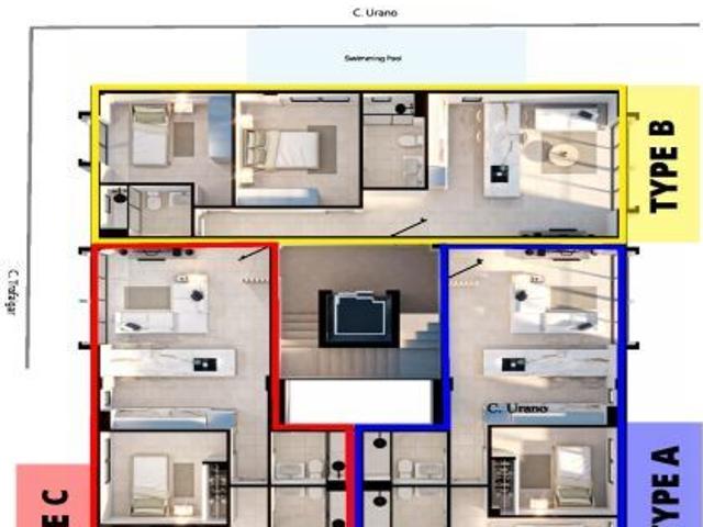Apartamentos de 2 dormitorios a 50 metros del mar, San Pedro del Pinatar