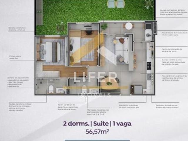 APARTAMENTOS DE 2 E 3 DORMS C/SUÍTE EM HORTOLÂNDIA