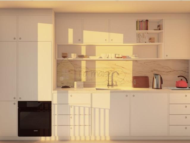 Apartamentos de luxo em construção