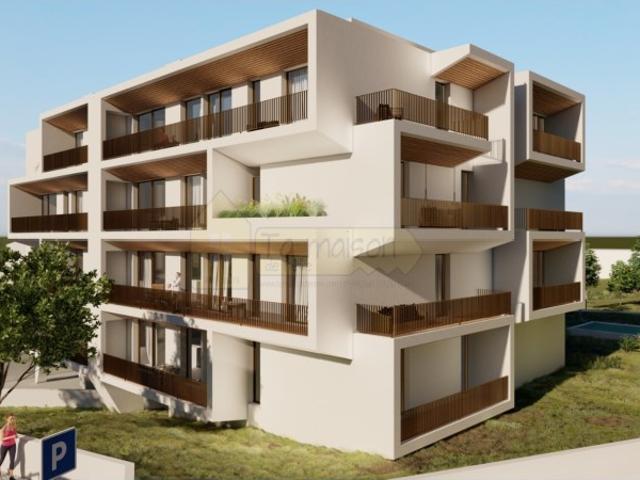 Apartamentos de luxo em construção