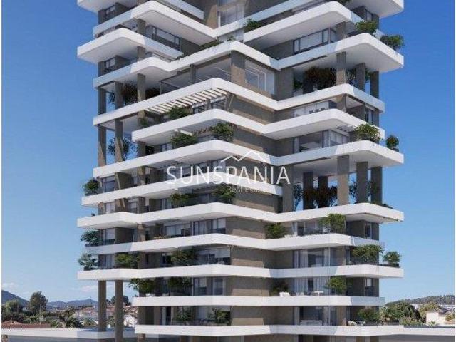 Apartamentos de lujo de nueva construcción con vistas al mar. 106m² Calpe Calp