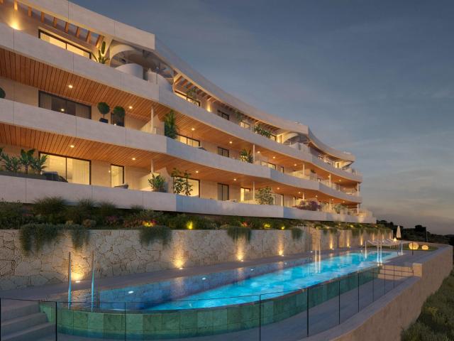 Apartamentos de nueva construcción con vistas al mar en Rincón de la Victoria