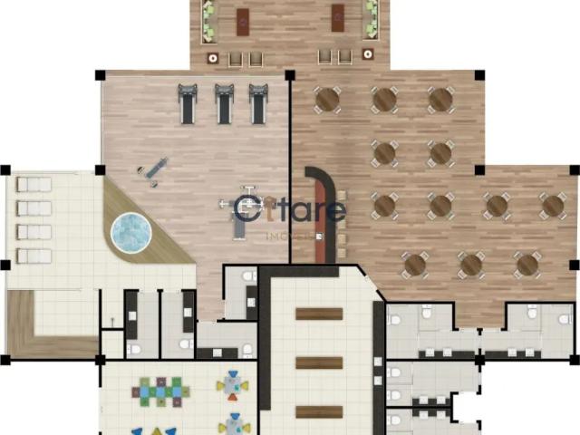 Apartamentos exclusivos, com lazer completo no Porto das Dunas