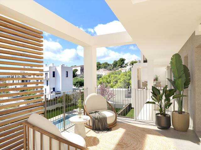 Apartamentos modernos en nueva construcción