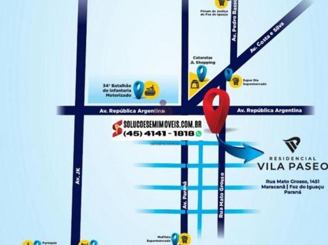 APARTAMENTOS NOVOS À VENDA NO CENTRO COM 01 QUARTO A 200m DO SHOPPING JL