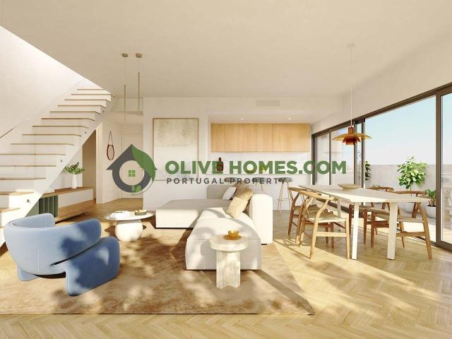 Apartamentos T3 Contemporâneos e Sustentáveis em Faro