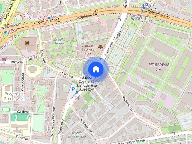 Apartament/studio ekskluzywne wnętrze z widokiem na panoramę stolicy