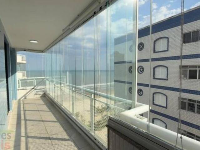 Apartameto Vista Lateral Mar Semimobiliado 3 Dormitórios À Venda R$1.050.000 Tupi Praia Grande
