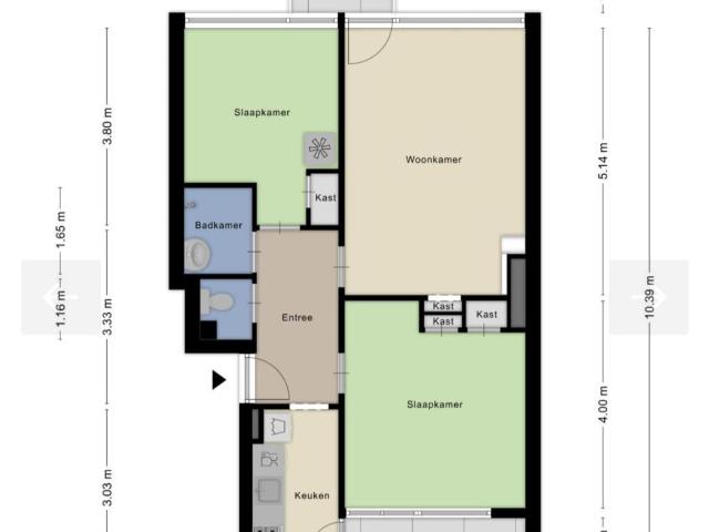 Apartement Wolvenlaan