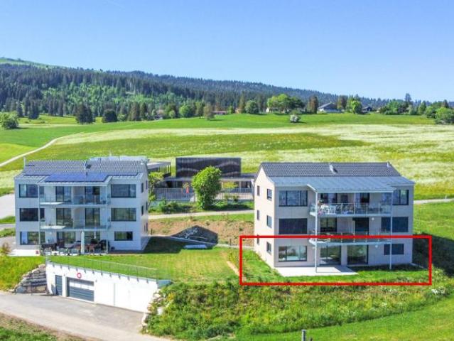 Appt de 4.5 pces au rez Avec terrasse et jardin