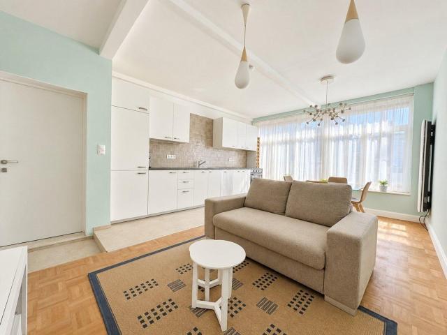 Appart rénové 1 ch semi meublé avec cour/proche quartier eur