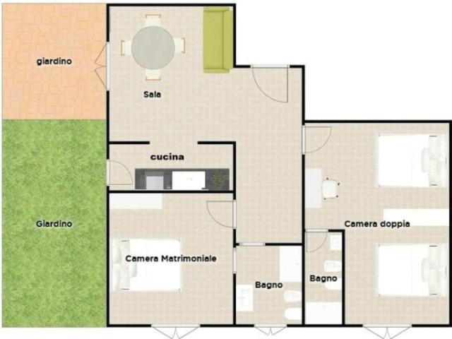 Appartamento 2 camere da letto, Camerano Camerano 60021 DS102849917