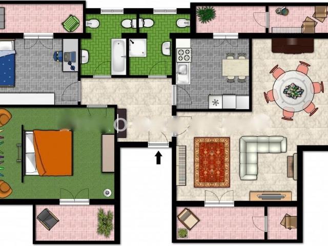 Appartamento 5 vani 135mq