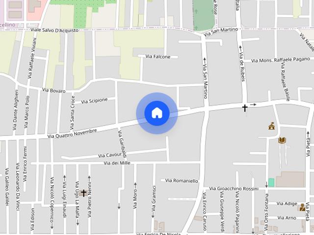 Appartamento con cortile privato