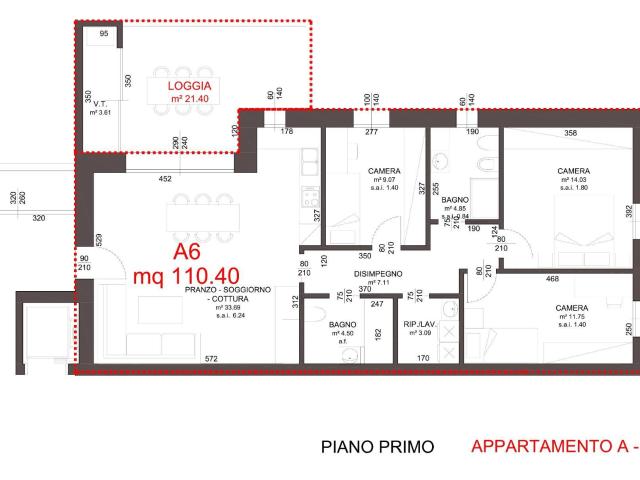 appartamento con giardino in vendita a Azzano Decimo
