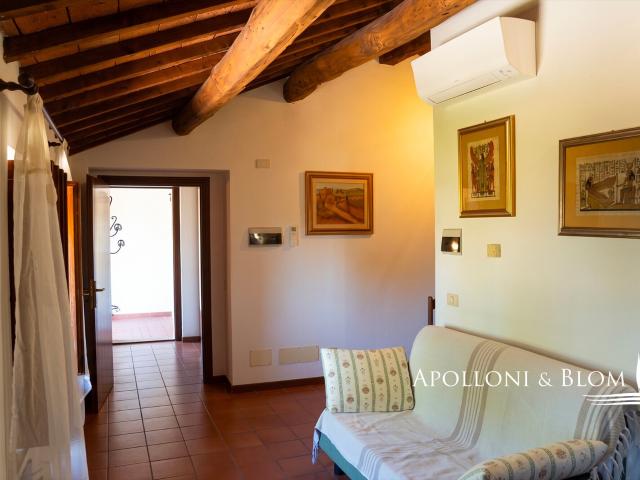 Appartamento con piscina condivisa e giardino, Paciano – Umb. 47m² Paciano