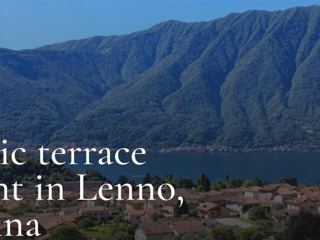 Appartamento con terrazza panoramica a Lenno, Tremezzina 50m² Lenno